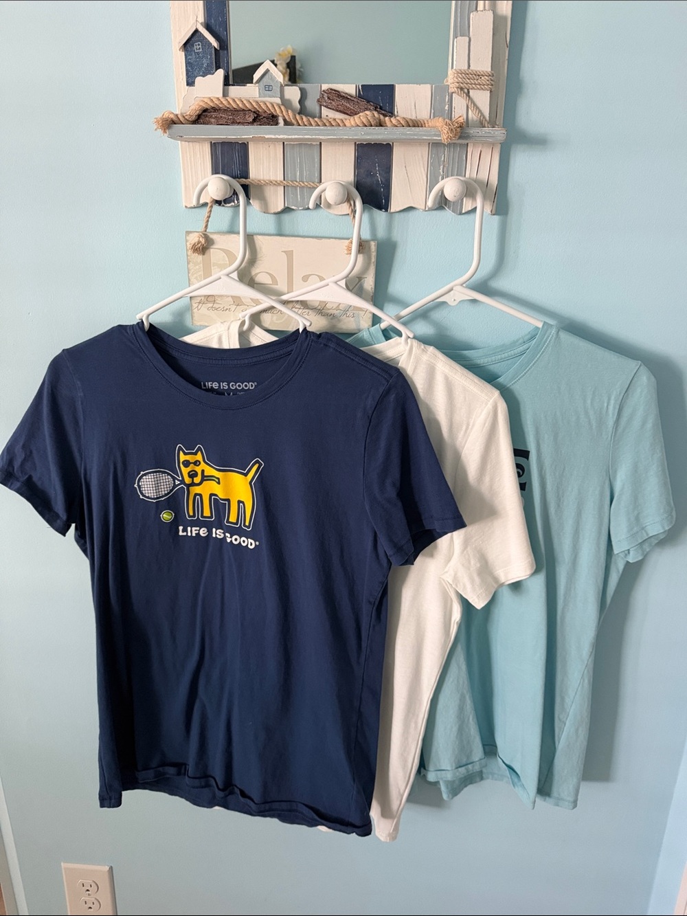 Life Is Good 3 Women’s t shirts Size M